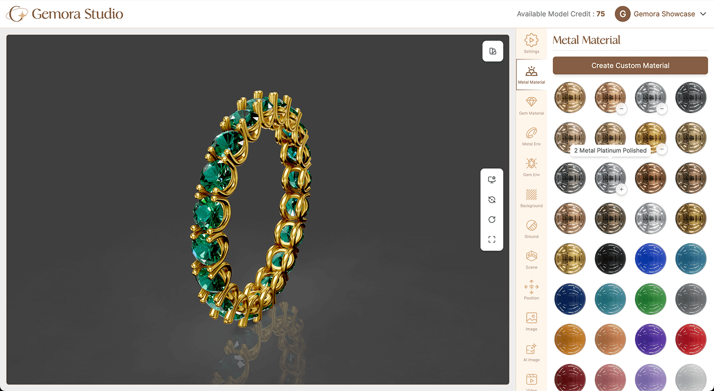 Rendering Interface Preview